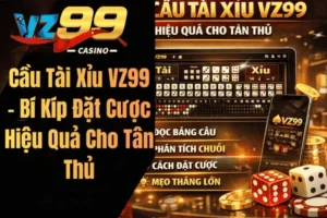 Cầu Tài Xỉu VZ99 – Bí Kíp Đặt Cược Hiệu Quả Cho Tân Thủ